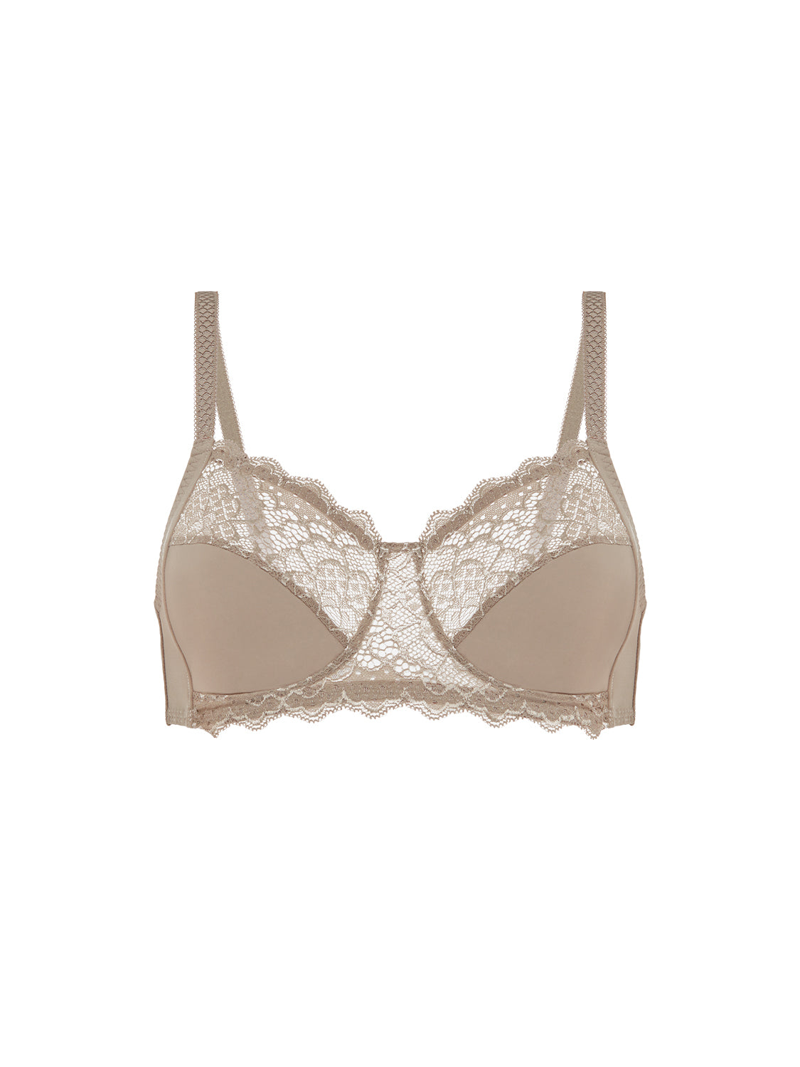 Soutien-gorge sans-armatures structuré - Grège