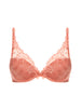 Soutien-gorge push-up décolleté plongeant - Rose Ginger