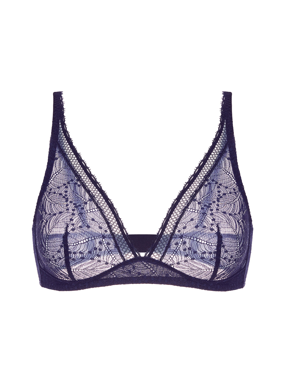 Soutien-gorge sans-armatures structuré - Minuit