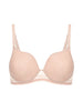Soutien-gorge spacer décolleté plongeant - Sable rosé