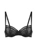 Soutien-gorge corbeille - Noir