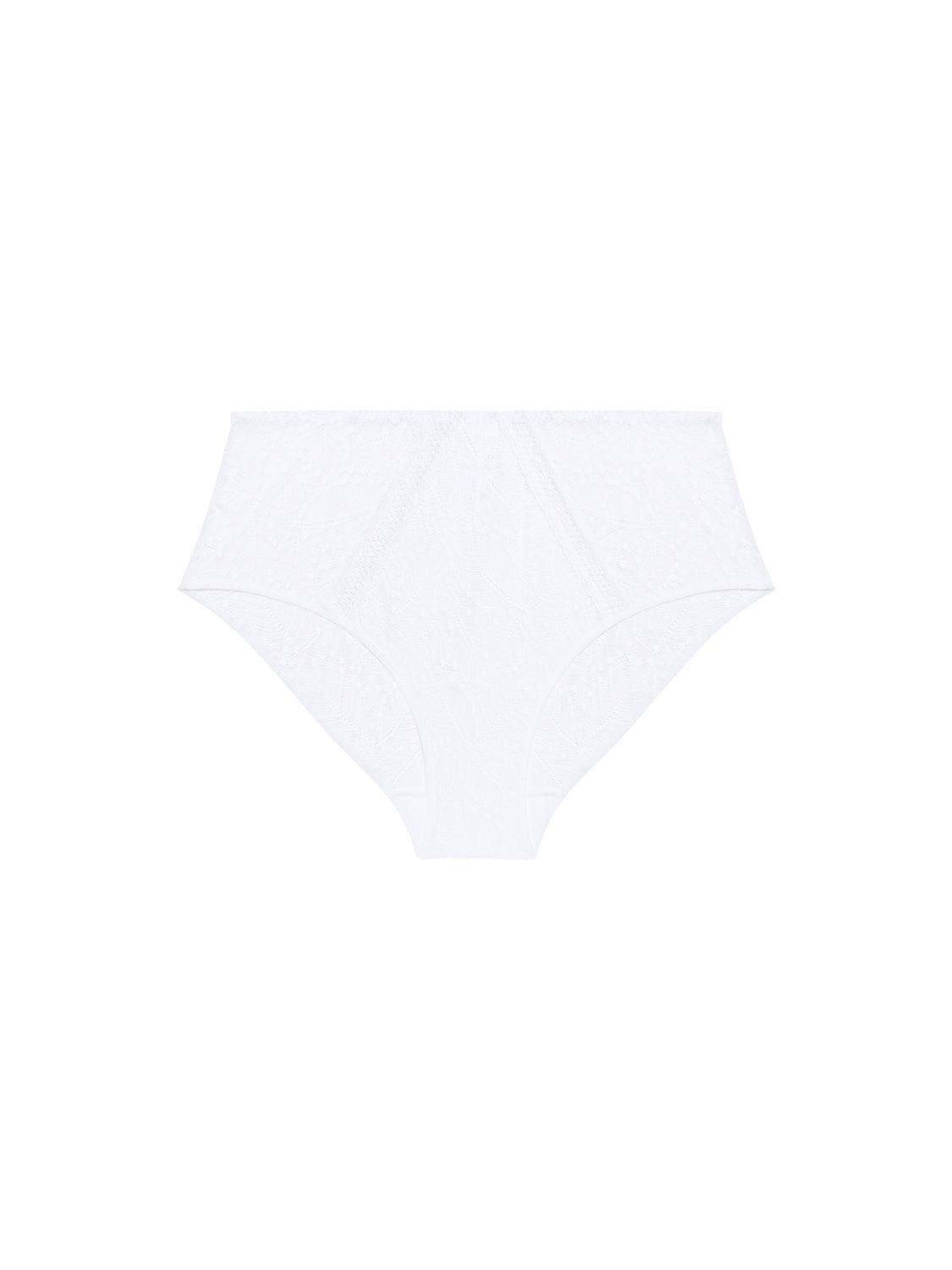 Culotte taille haute - Blanc