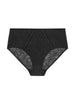 Culotte taille haute - Noir
