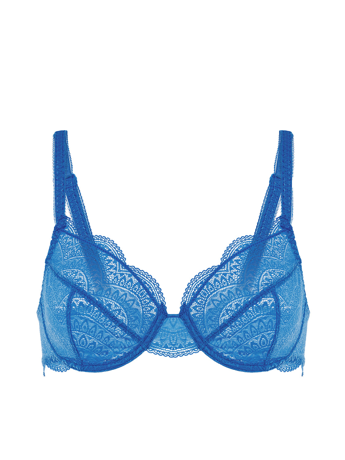 Soutien-gorge avec armatures classique - Bleu Myosotis