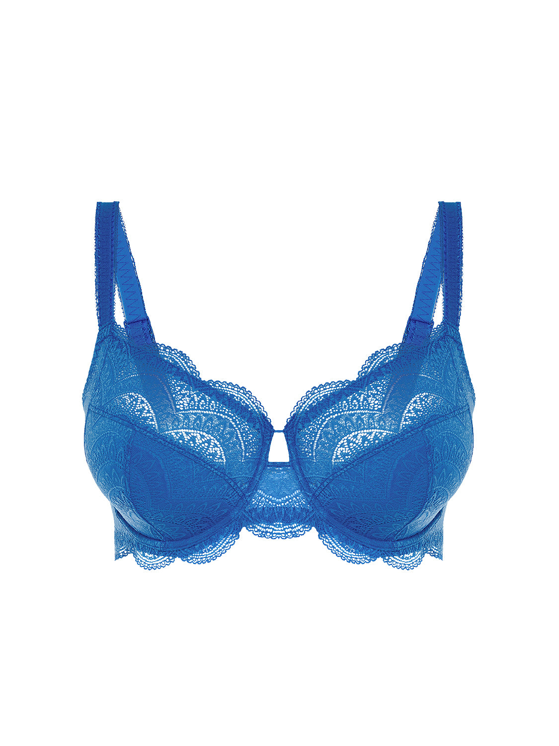 Soutien-gorge avec armature emboitant - Bleu Myosotis