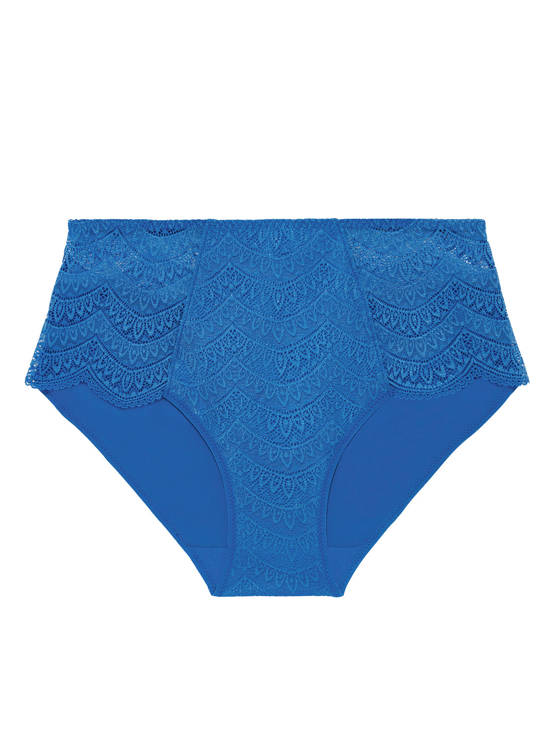 Culotte taille haute - Bleu Myosotis