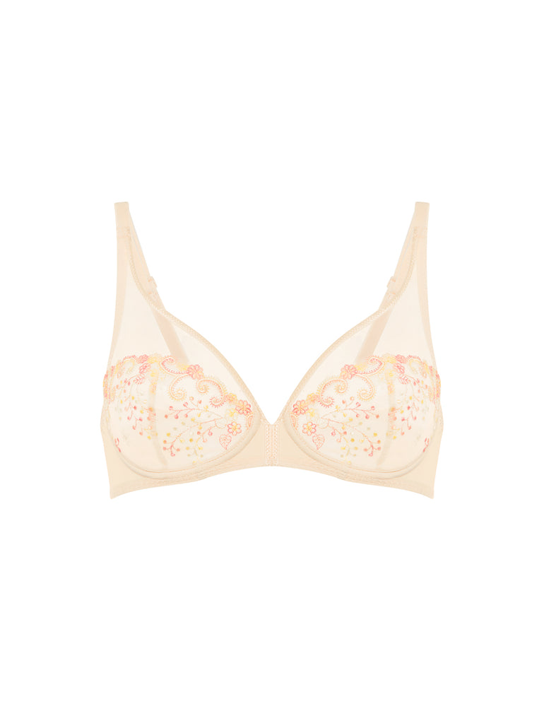 Soutien-gorge avec armature décolleté plongeant - Pampa