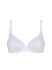 Soutien-gorge avec armatures décolleté plongeant - Blanc