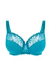 Soutien-gorge avec armature emboitant - Bleu Atoll