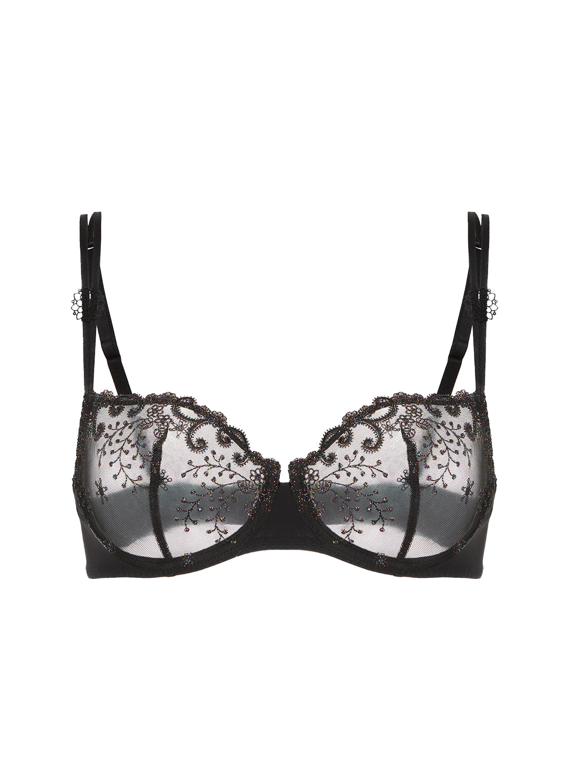 Soutien-gorge corbeille - Noir Gem