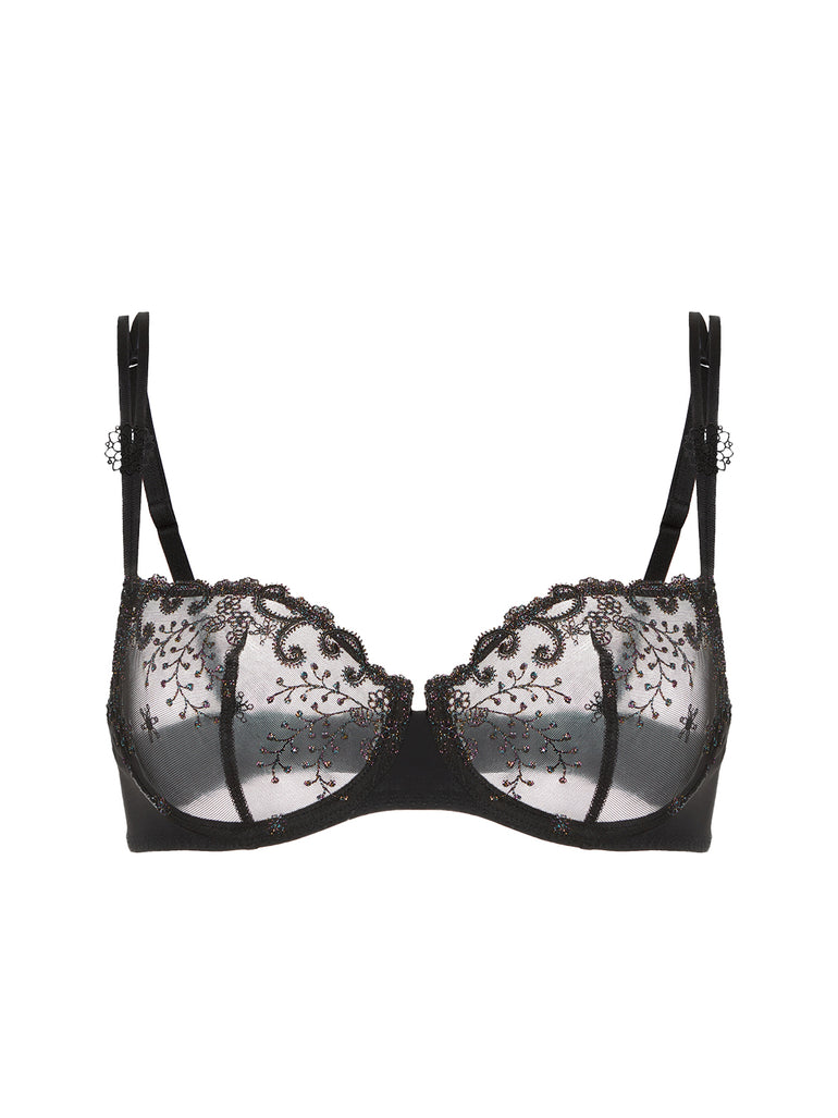 Soutien-gorge corbeille - Noir Gem