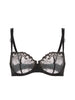 Soutien-gorge corbeille - Noir Gem