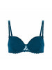 Soutien-gorge décolleté carré en spacer 3D - Bleu Prestige