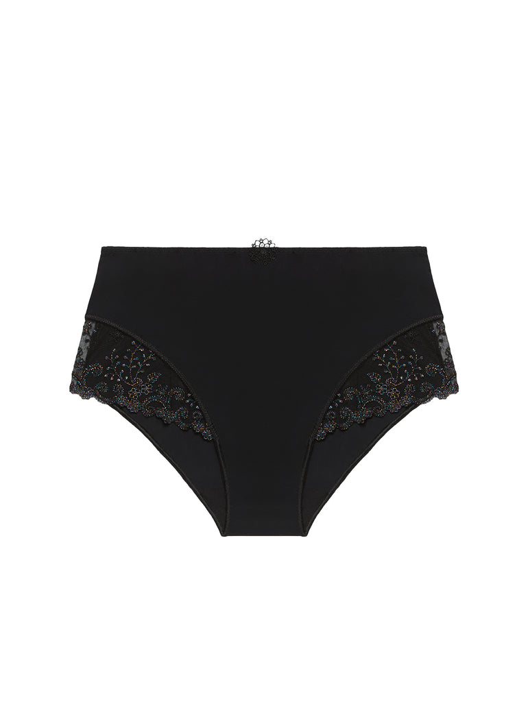 Culotte taille haute - Noir Gem