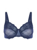 Soutien-gorge avec armatures décolleté carré - Bleu Cosmic