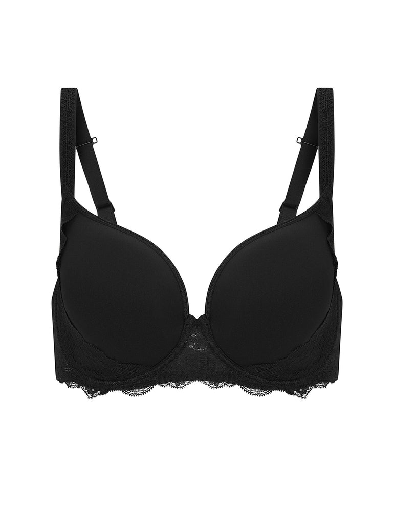 Soutien-gorge spacer décolleté plongeant - Noir