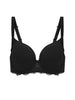 Soutien-gorge spacer décolleté plongeant - Noir