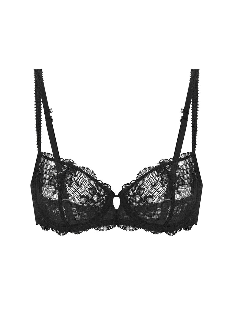 Soutien-gorge corbeille - Noir