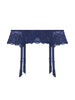 Porte-jarretelles - Bleu Cosmic