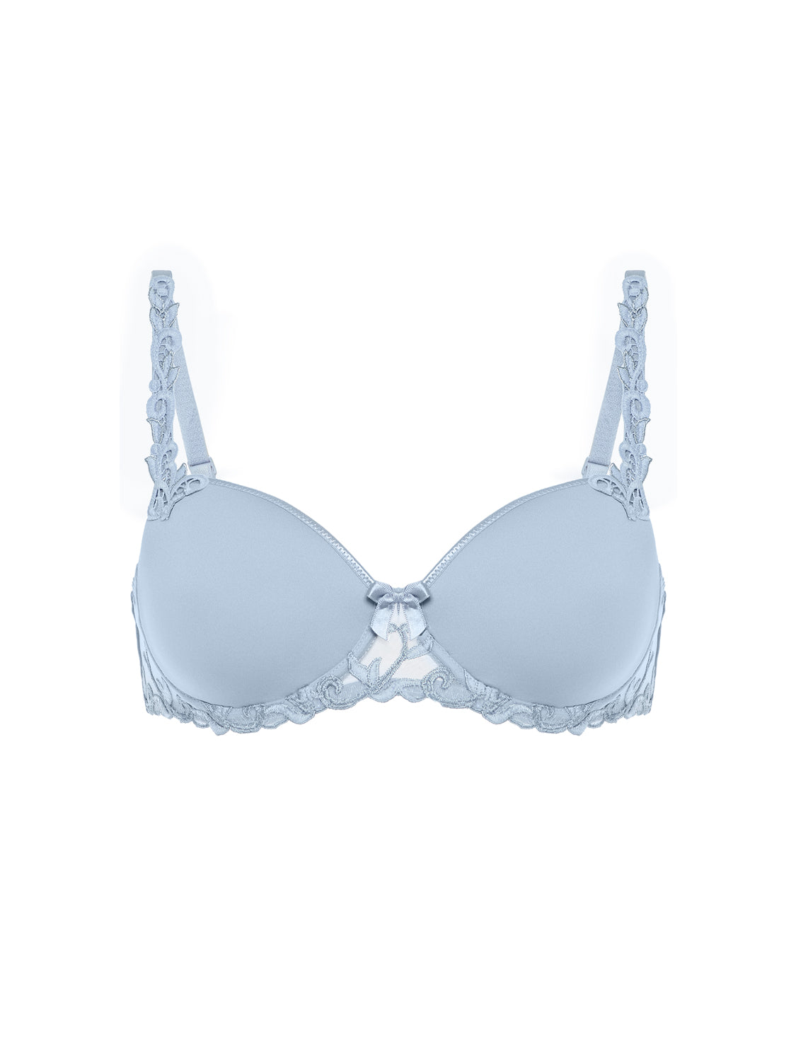 Soutien-gorge décolleté carré en spacer 3D - Bleu Rêve