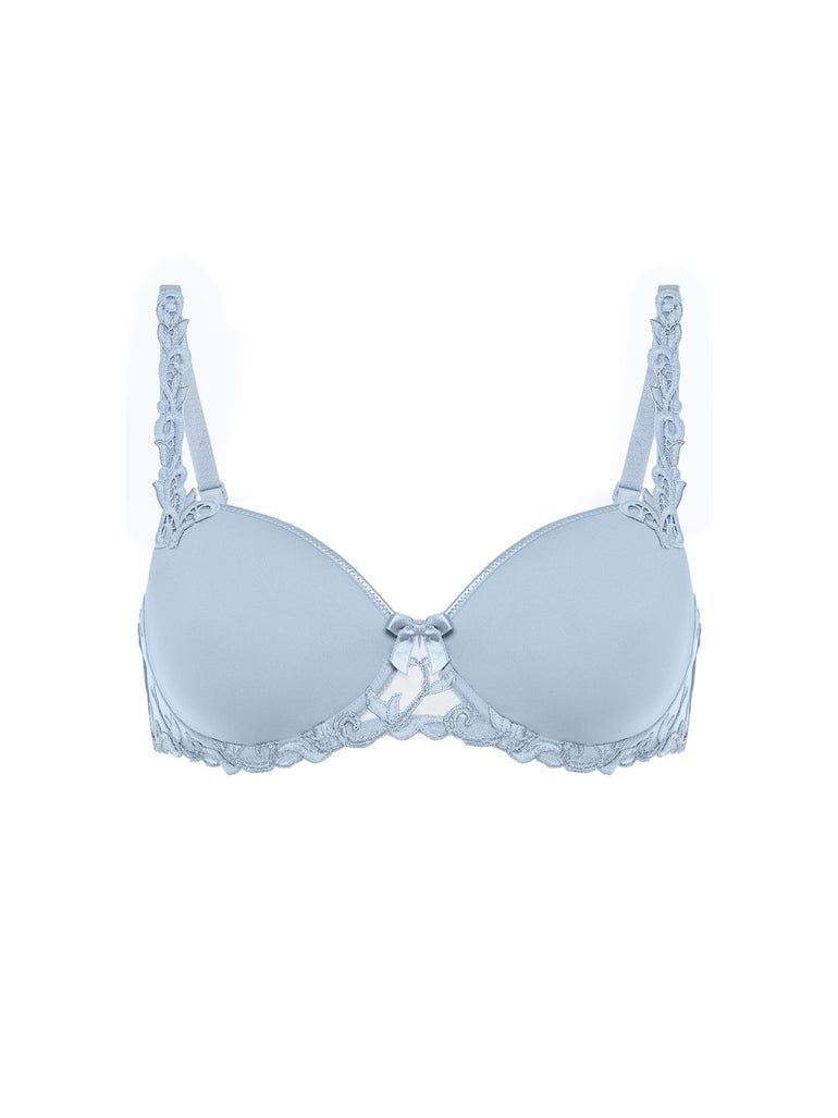 Soutien-gorge décolleté carré en spacer 3D - Bleu Rêve