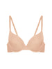 Soutien-gorge coque emboitante décolleté plongeant - Peau Rosée