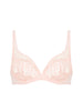 Soutien-gorge avec armature décolleté plongeant - Rose Nude