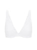 Soutien-gorge avec armatures décolleté plongeant - Blanc