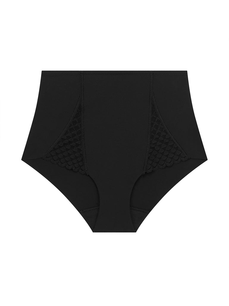 Culotte gainante taille haute - Noir