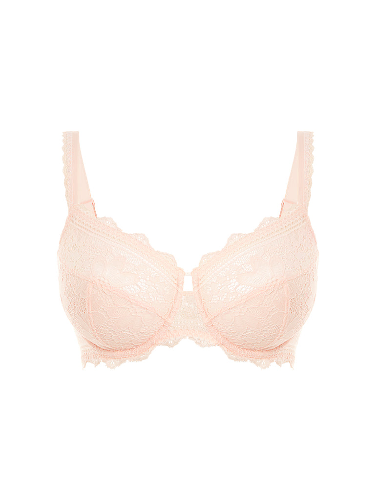 Soutien-gorge emboitant pour poitrine généreuse - Poudre Pétale