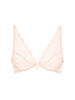 Soutien-gorge triangle avec armatures - Poudre Pétale