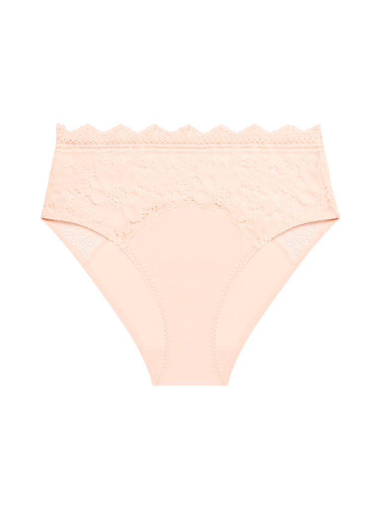 Culotte taille haute - Poudre Pétale