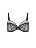 Soutien-gorge armature décolleté plongeant - Noir