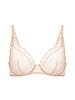 Soutien-gorge avec armatures décolleté - Rose sakura