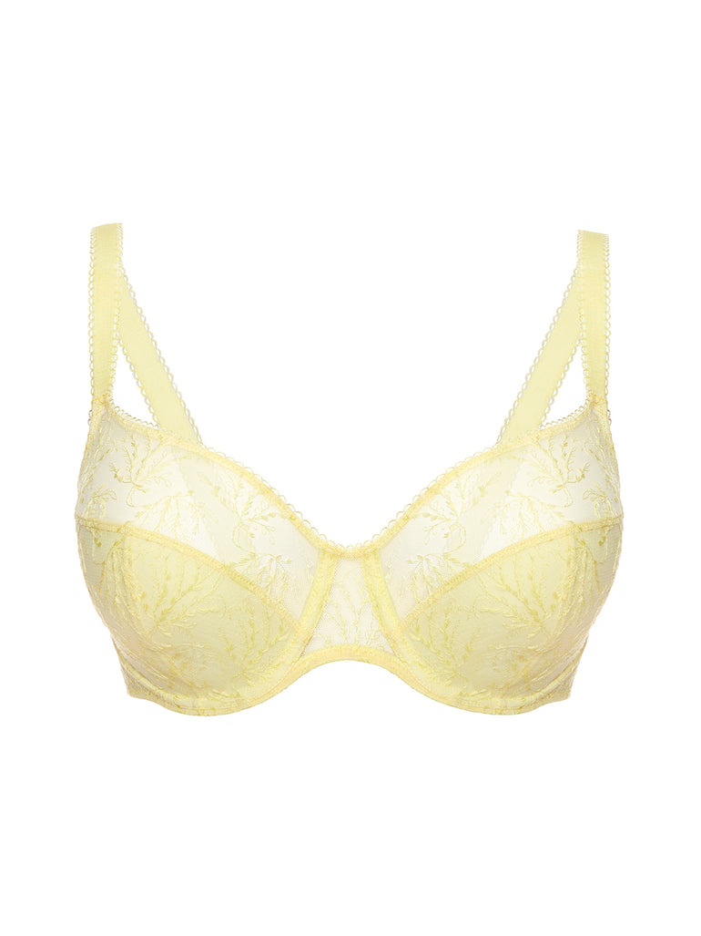 Soutien-gorge emboitant pour poitrine généreuse - Jaune Yuzu
