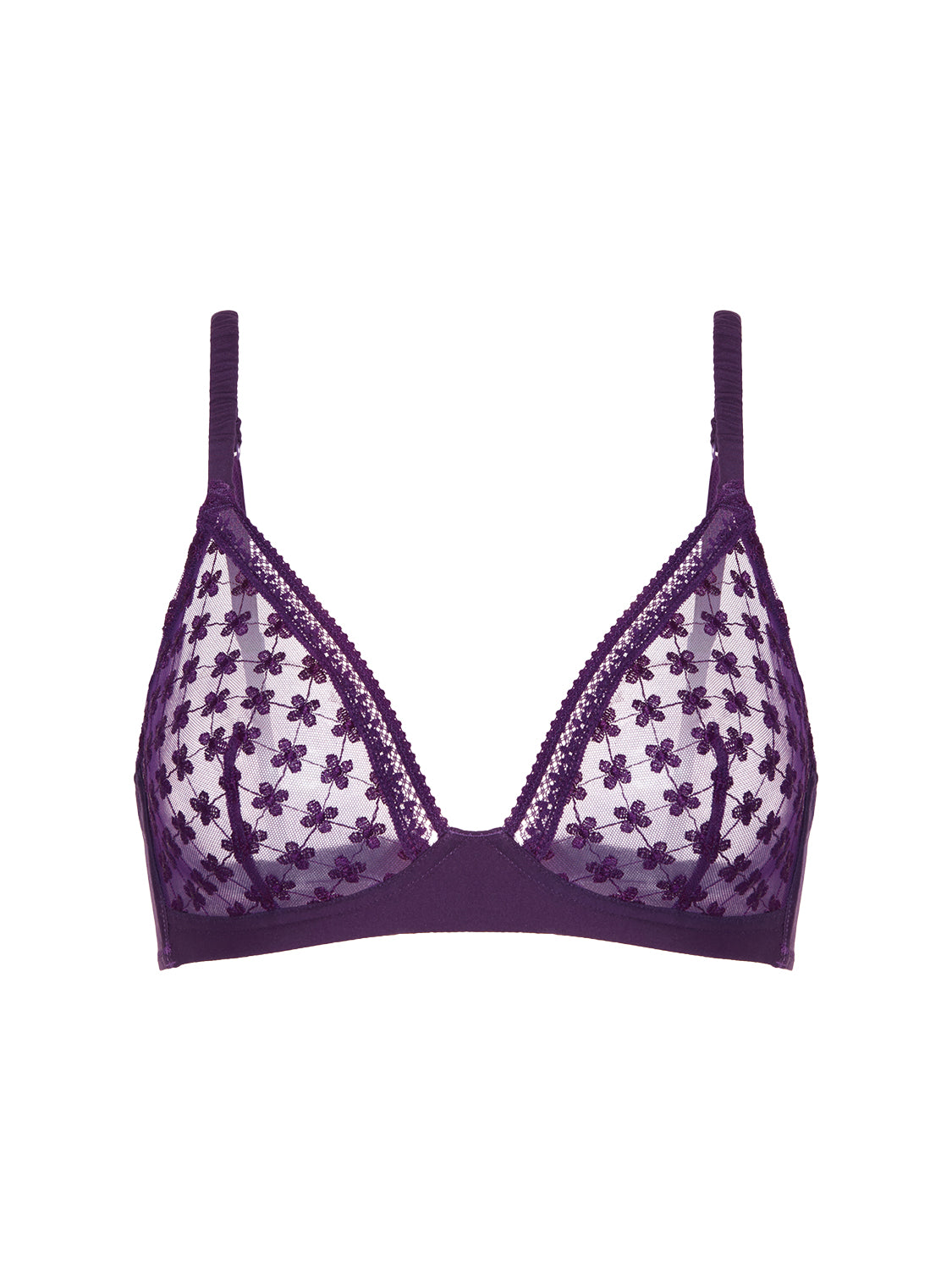 Soutien-gorge triangle sans-armatures - Violet Euphoria