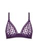 Soutien-gorge triangle sans-armatures - Violet Euphoria
