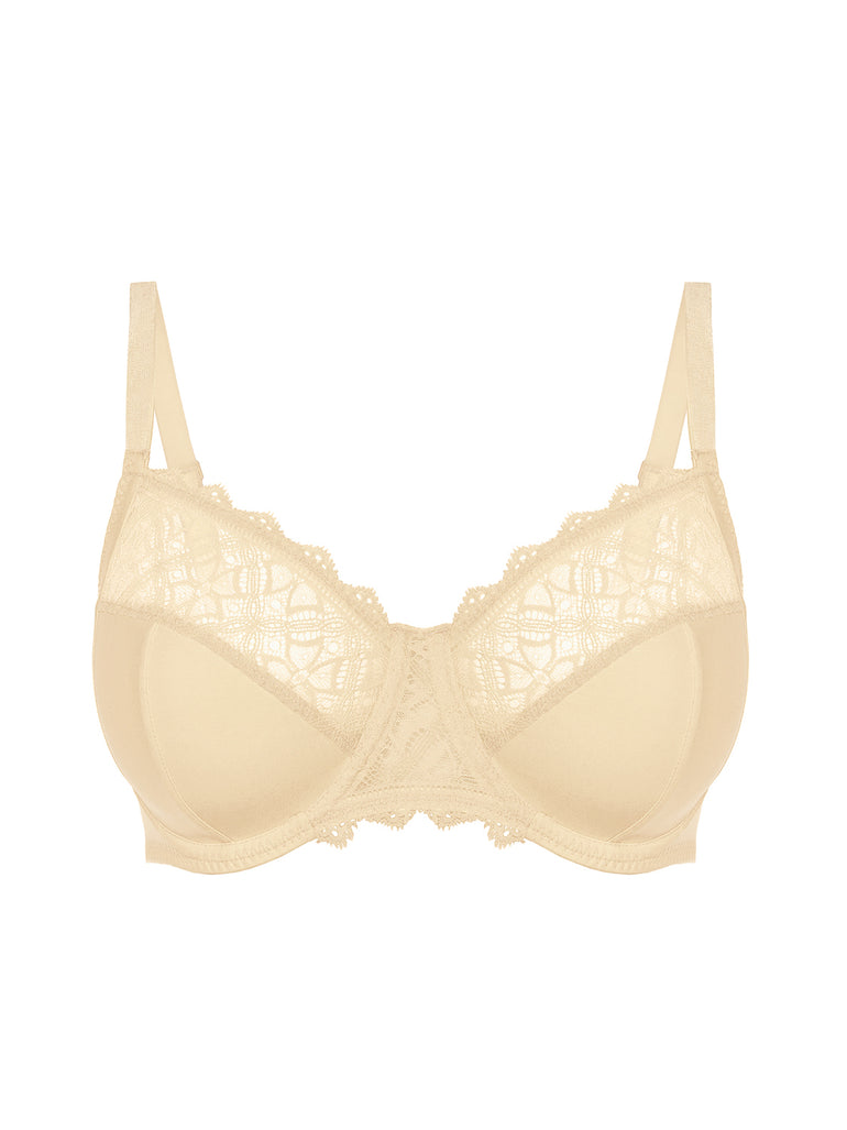 Soutien-gorge avec armatures emboitant - Vanille