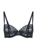 Soutien-gorge corbeille - Noir