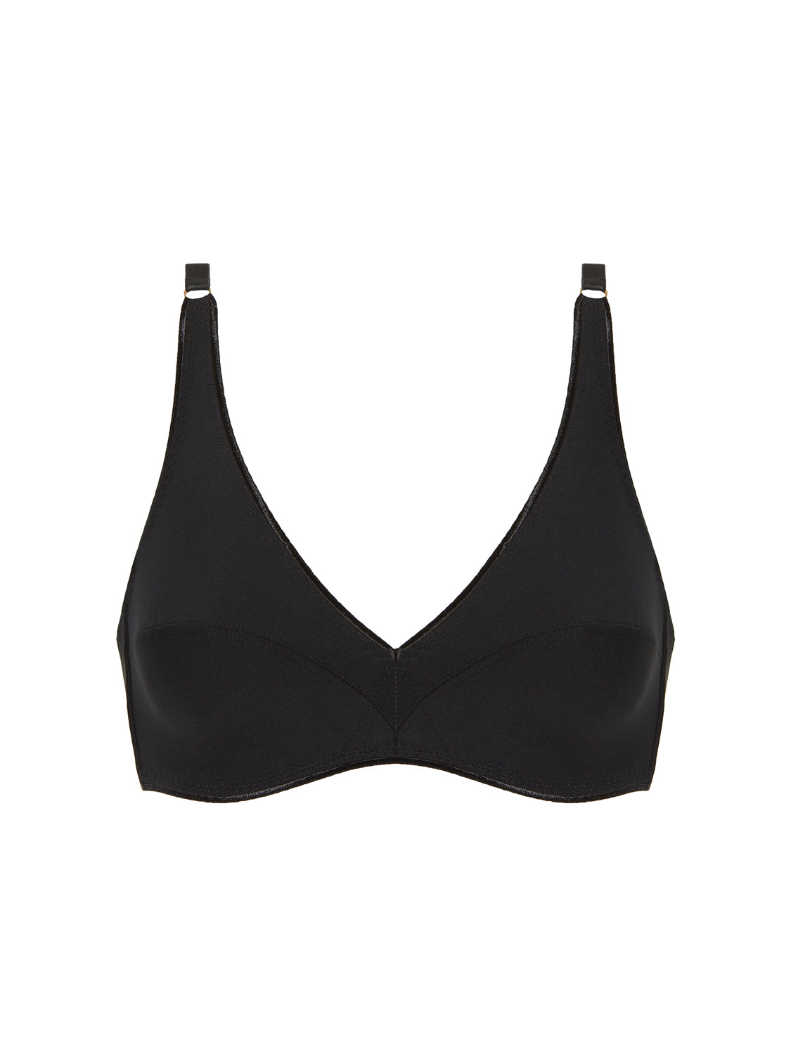 Soutien-gorge triangle sans-armatures - Noir