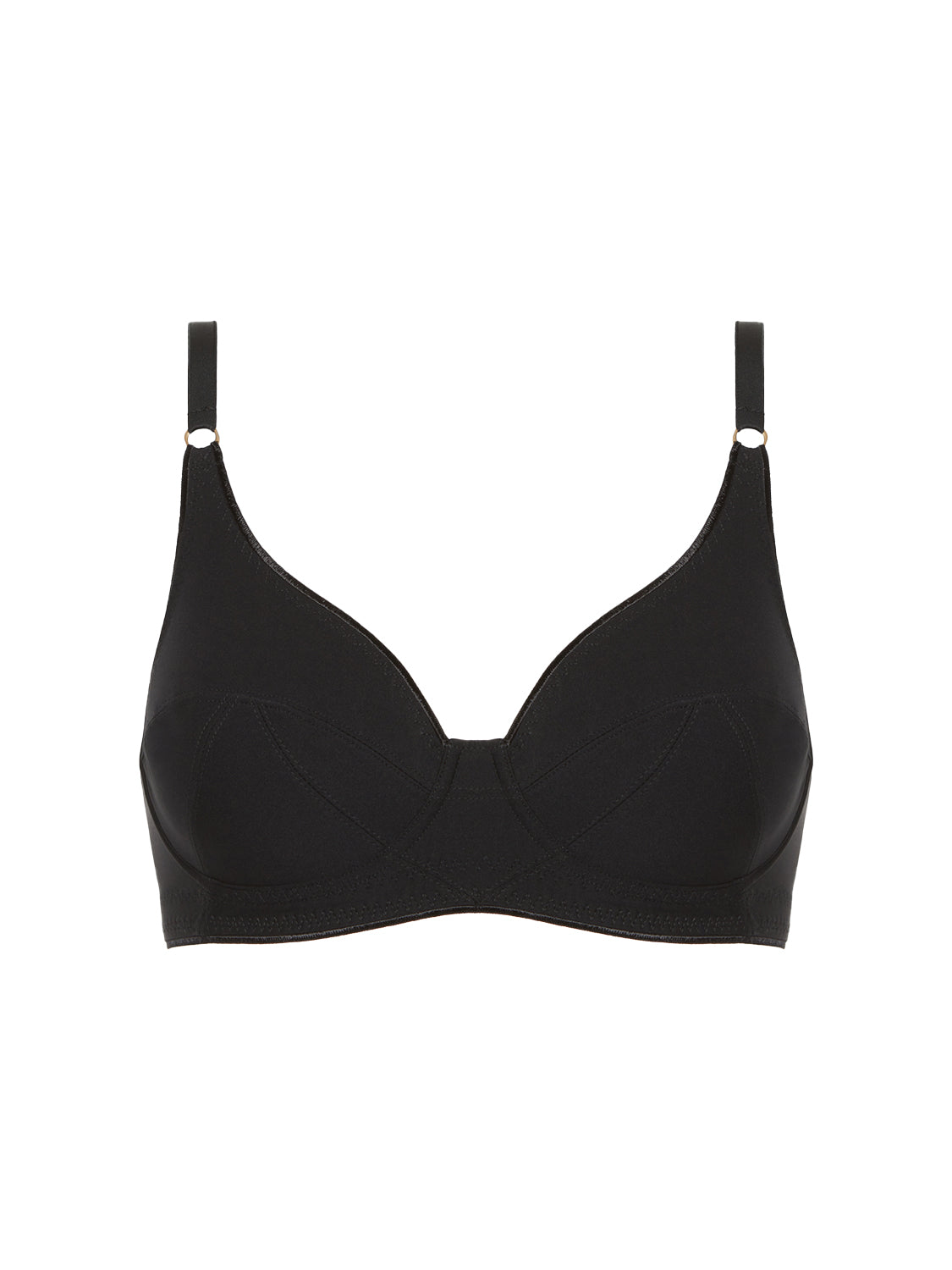 Soutien-gorge avec armatures décolleté - Noir