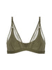 Soutien-gorge triangle sans-armatures - Vert Aventure