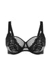 Soutien-gorge armatures bonnets profonds - Noir