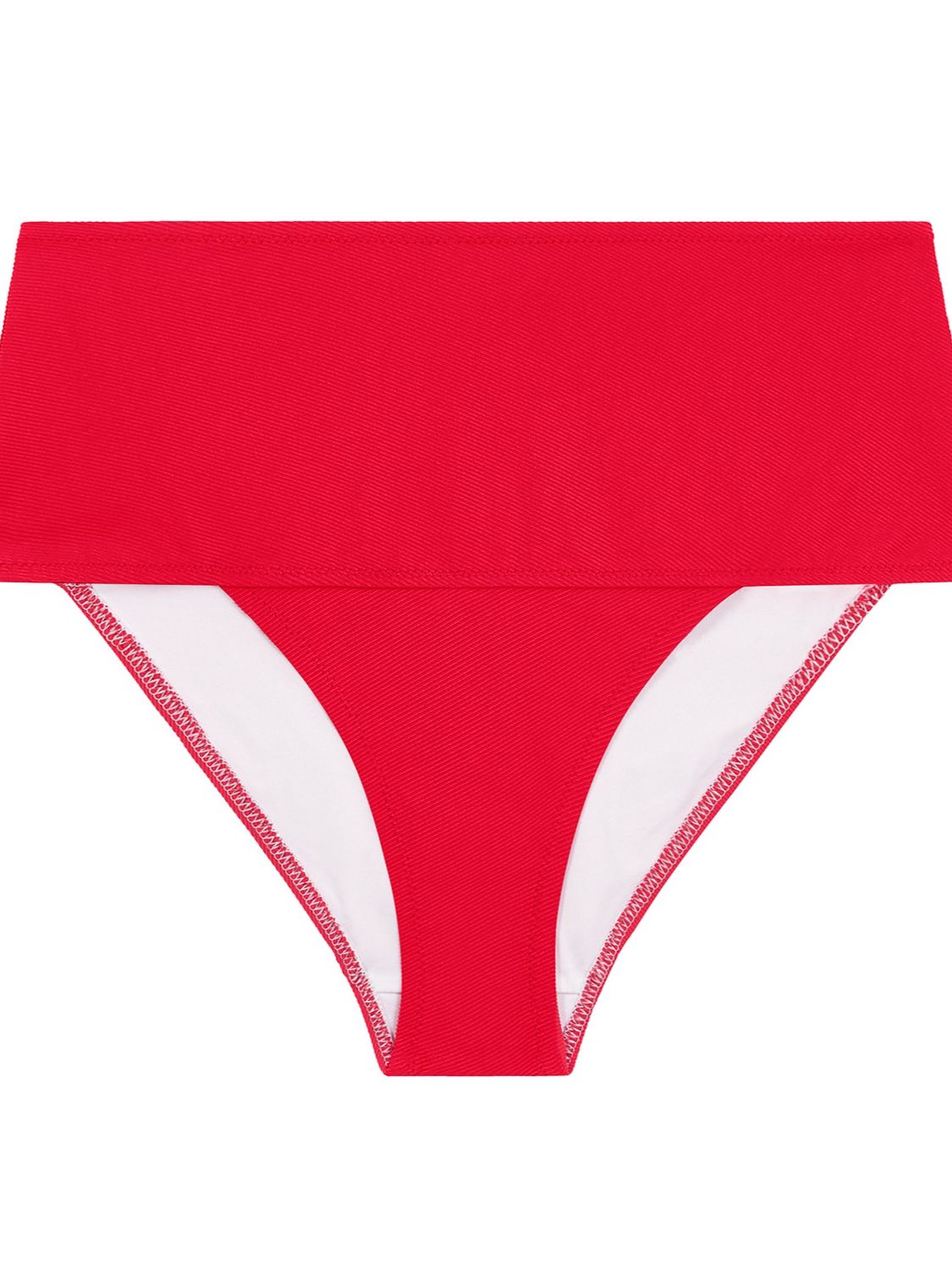 Culotte de bain taille haute - Cherry