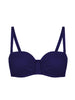 Haut de maillot de bain bandeau mousse avec armatures - Minuit