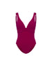 Maillot de bain 1 pièce de bain avec armatures cachées - Framboise