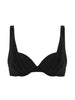 Haut de maillot de bain à coque - Noir