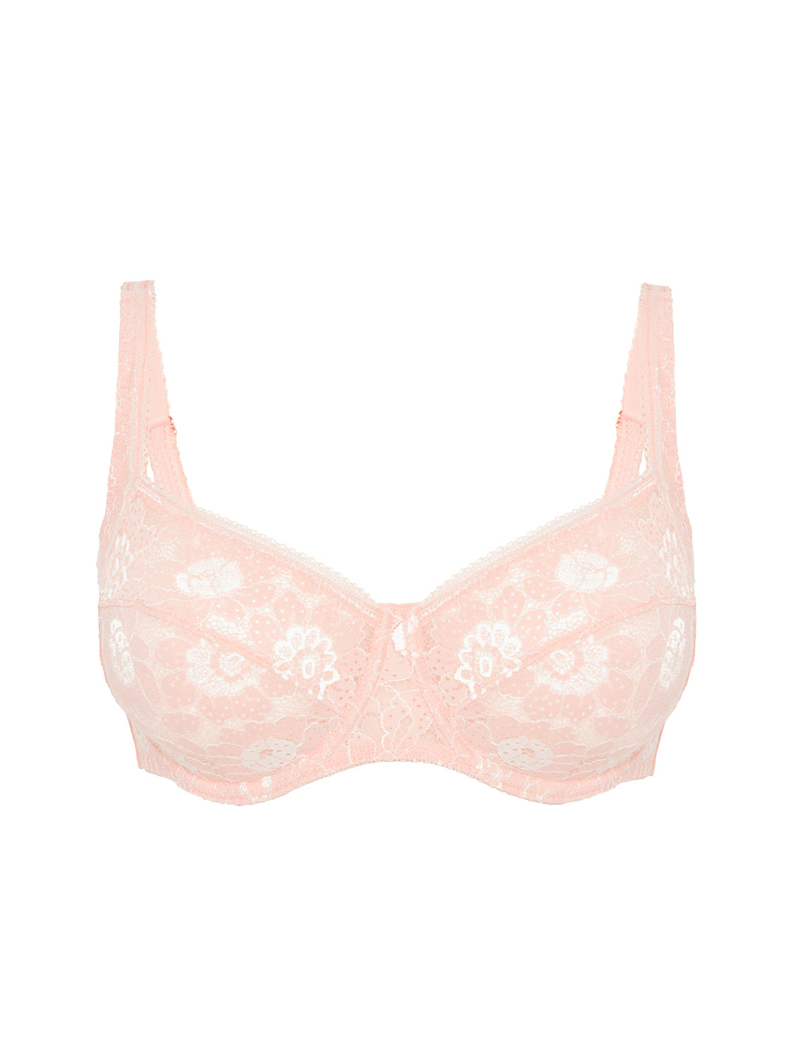 Soutien-gorge avec armature décolleté carré - Rose Ballet