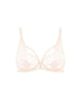 Soutien-gorge avec armature décolleté plongeant - Rose sakura