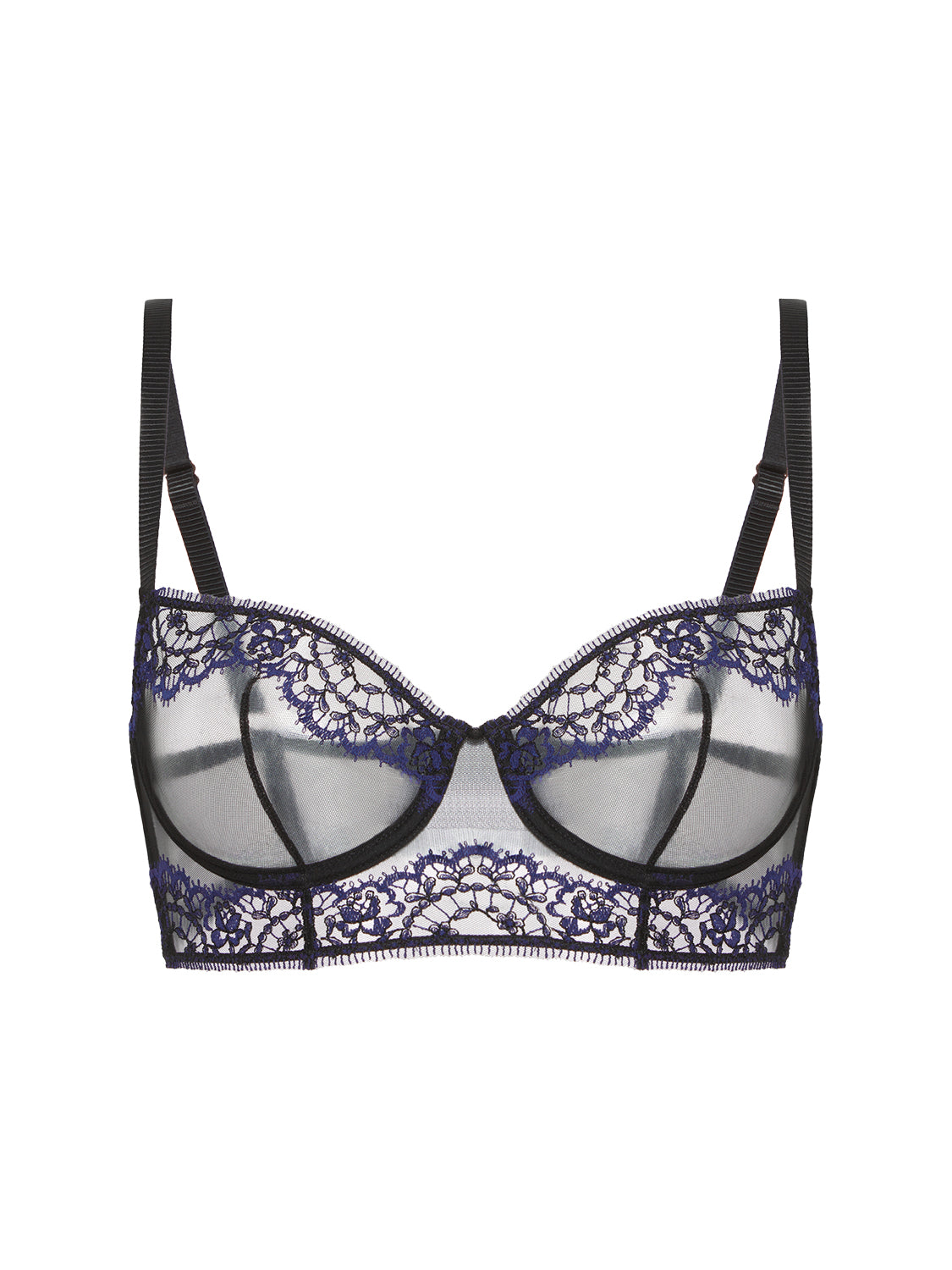 Soutien-gorge corbeille - Noir
